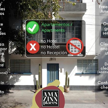 Amazinn Places La Condesa Roma 墨西哥城 外观 照片